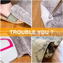 Home Techpro Rug Pad Gripper for Hardwood Floors No Damage, “Vacuum TECH” - New Materials to Non Slip Rug Pads, Under Rug Carpet Tape : Keep Your Rug in Place & Make Corner Flat
