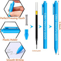 11PCS Funny Pens, Describing Mentality Daily Pen Set, Retractable Pure Color Pastel Gel Ballpoint Pens, 0.5mm Fine Point Ink Pens for Office School Writing Journaling Taking Notes