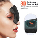 LitBear Sleep Mask for Side Sleeper Women Men, Eye Mask for Sleeping Light Blocking, 3D Contoured Cup Sleeping Mask, Soft Breathable Sleep Eye Mask with Adjustable Elastic Strap for Flight Nap