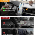 AINOPE Phone Holder for Car Vent【2026 Auto Lock】 Car Phone Holder Mount for Car Accesorries for Women Men Mom, Cell Phone Holder Car Vent Clip Hand Free for All 4-7 Inch iPhone 17 16 Pro Samsung S25