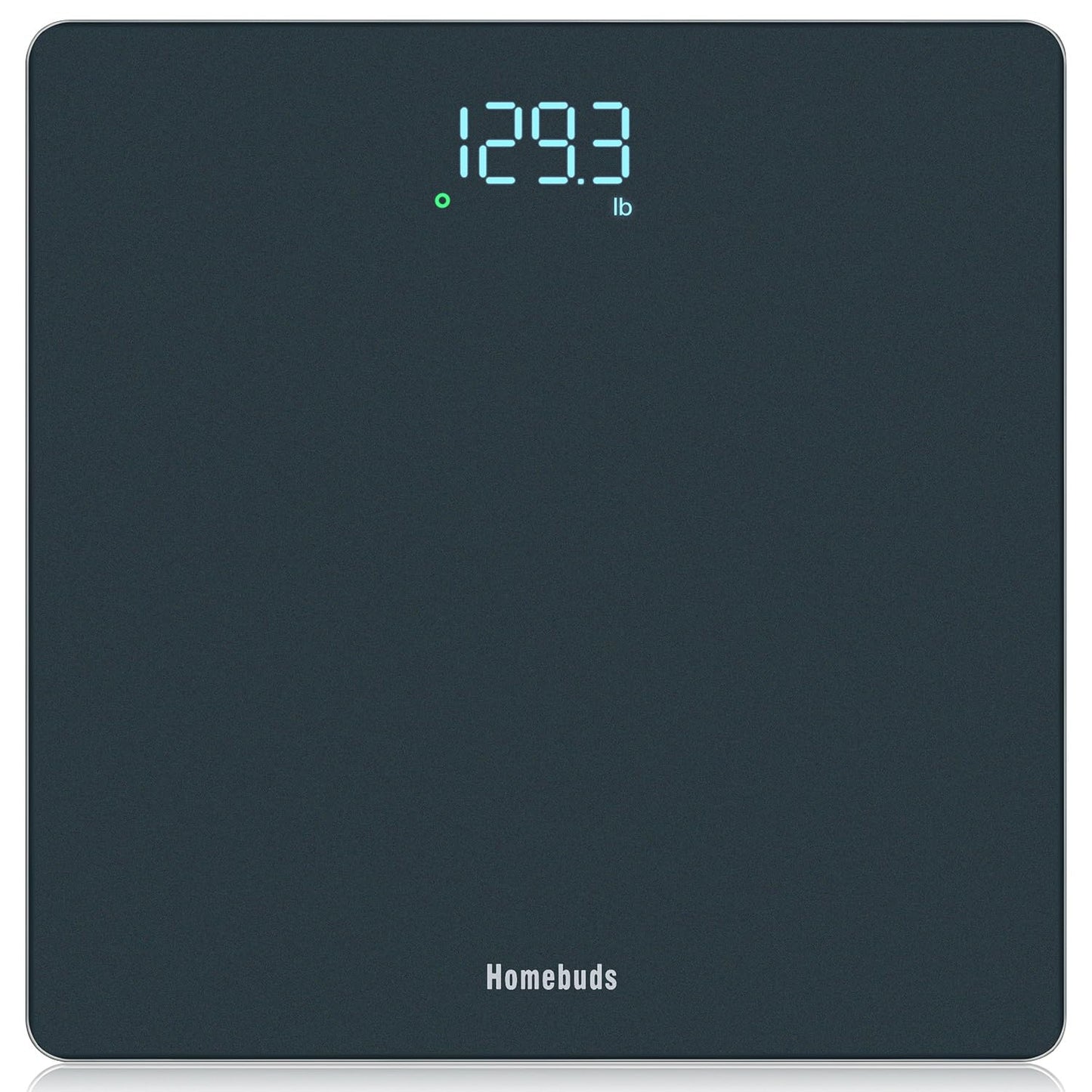 Homebuds Digital Weight Scale, High Precision in 0.1lb by Our Professional Scale Factory Since 2001, Scale Body Weight LED Display and Step-On, 3*AAA Batteries Included, 400lb/182kg, Blue