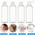 DTDNZKN 4 Pack 3.4 Oz (100ml) TSA Approved Travel Bottles for Toiletries, Leak Proof Plastic Travel Essentials Accessories