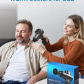 RENPHO Massage Gun, Powerful Massager Gun for Athletes, Percussion Massage Gun, Portable Hand held Electric Massager for Back, Carry Case, Gifts for Men Women, Active