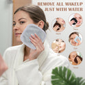 Orighty Makeup Remover Cloths 7-Day Set, Premium & Reusable Makeup Remover Pads, Erase Makeup With Just Water, Makeup Set For Eyes, Lips, Foundation and more, Ideal Choice For Women (Neutrals)