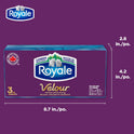 Royale Velour 3 Ply Facial Tissue, 24 Tissue Boxes, 72 Tissues per Box