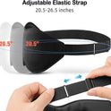 LitBear Sleep Mask for Side Sleeper Women Men, Eye Mask for Sleeping Light Blocking, 3D Contoured Cup Sleeping Mask, Soft Breathable Sleep Eye Mask with Adjustable Elastic Strap for Flight Nap