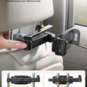 Lamicall Car Headrest Tablet Holder - [Extension Arm] Adjustable iPad Car Mount for Back Seat, Road Trip Essentials for Kids, 4.7-11" Tablet iPad Pro, Air, Mini, Galaxy, Fire, Mom Gift