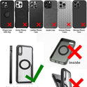 snanlen Upgraded 360° Nano Gel Vacuum Magnetic Phone Holder, Car Phone Holder for Magsafe[108+LBS Strongest Suction & 3000gf Strongest Magnetic], Suction Cup Phone Mount for Car/for iPhone 17 Pro Max