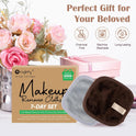Orighty Makeup Remover Cloths 7-Day Set, Premium & Reusable Makeup Remover Pads, Erase Makeup With Just Water, Makeup Set For Eyes, Lips, Foundation and more, Ideal Choice For Women (Neutrals)