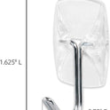Command Wire Hooks Value Pack, Small, Clear, 9 Hooks 12 Small Strips