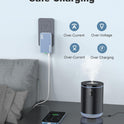 USB C Wall Charger Block 30W,3 Port Ultra Thin Flat USB-C Charging Plug,Foldable USB Power Adapter for iPad,iPhone 15/16,Samsung (Blue, 30W)
