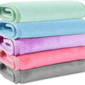 5 Pack Makeup Remover Cloths Reusable Makeup Remover Pads 15.7 x 7.8 inch Microfiber Facial Cleansing Cloths Removing Towels for Washing Face