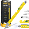 KEZKALS Fathers Day Gift Ideas, 9 in 1 Multitool Pen Gifts for Men, Fathers Day Gift from Daughter Wife Son, Anniversary Birthday Gifts for Men, Mens Gifts for Him Dad Grandpa, Cool Gadgets Tools