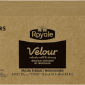 Royale Velour 3 Ply Facial Tissue, 24 Tissue Boxes, 72 Tissues per Box