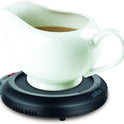 Salton Electric Mug Warmer | Keeps Beverages Hot for Hours | Versatile Coffee, Tea, Candle & Sauce Warmer | Compact Desk Accessory | Ideal for Office & Home | Black | 100% Canadian-owned & operated