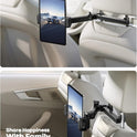 Lamicall Car Headrest Tablet Holder - [Extension Arm] Adjustable iPad Car Mount for Back Seat, Road Trip Essentials for Kids, 4.7-11" Tablet iPad Pro, Air, Mini, Galaxy, Fire, Mom Gift