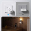 TROND Multi Plug Outlet Extender, 360° Rotating Plug Wall Adapter, 3 Way Outlet Splitter, 3-Sided Small Power Expander for Home Office Dorm Room, No Surge Protector for Cruise Travel Essentials, 1875W