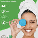 ProCIV Reusable Makeup Remover Pads - 18 Packs Bamboo Cotton Pads Cleansing Cloth Wipe With Laundry Bag, Washable Clean Skin Care Facial Toner Cotton Rounds Cleansing Towel Wipe (3.8 inch) (Multicolor)