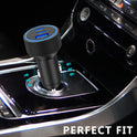 USB C Car Charger, 3-Port 67W Super Fast Charging Dual USB-C & USB-A Car Charger Accessories Cigarette Lighter Adapter for iPhone 17 17e 16 15 14 13 12 11 Pro Max, iPad, Galaxy, Pixel, Android Phone