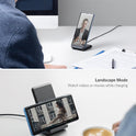 Anker 313 Wireless Charging Stand, Qi-Certified for iPhone 17/16/15/14/13, 10W Fast Charging for Galaxy S23/S22/S21 (No AC Adapter)