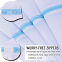 PrettyCare Mesh Laundry Bags for Delicates with Premium Zipper（3 Large & 3 Medium）Garment Clothing Washing Bags for Lingerie, Socks, Blouse, Bra,Travel Storage Organize Laundry Net Bag