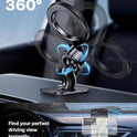 Miracase for MagSafe Car Mount【Won’t Block Vent &20 Strongest Magnets】 Magnetic Phone Holder for Car Phone Holder Mount Dash for Car Accessories for Women Men for iPhone 17 Pro Max Air 16 15 14 13 12