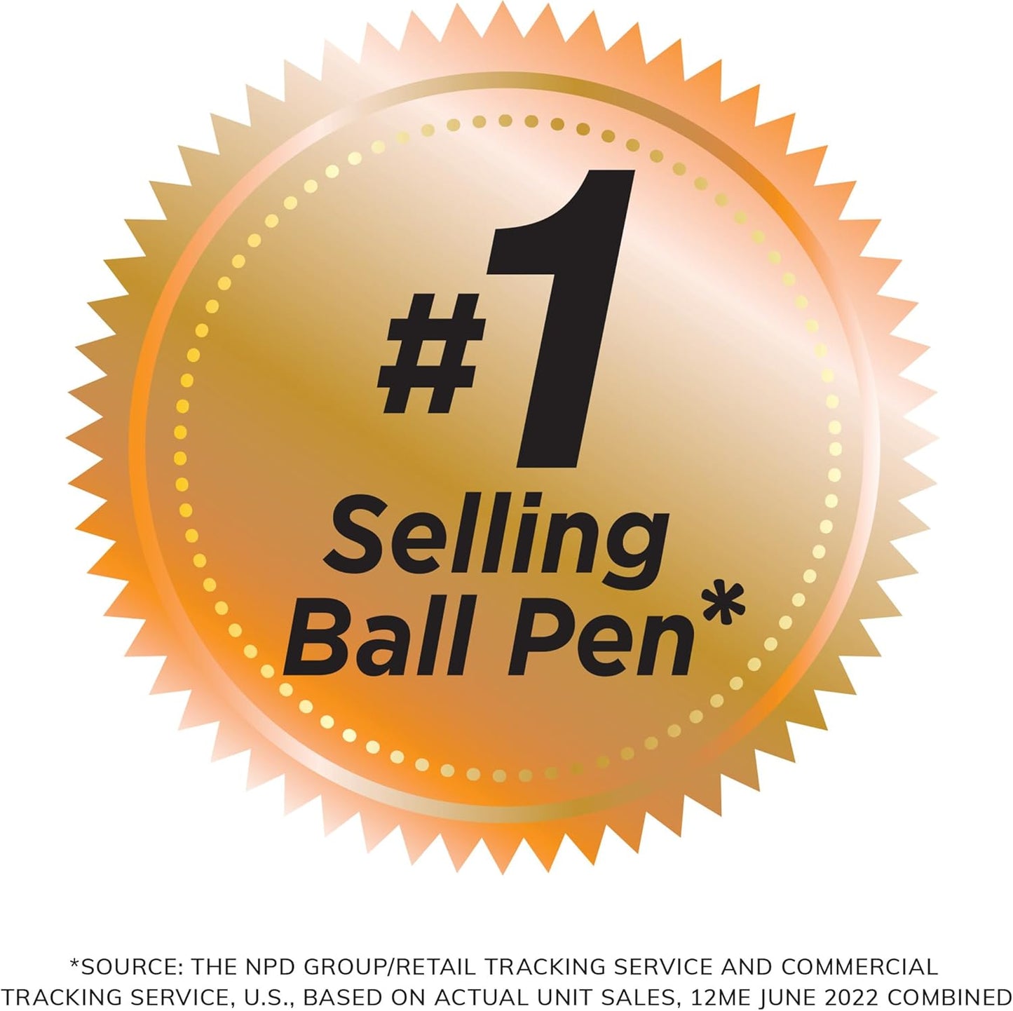 BIC Round Stic Extra Life Ballpoint Pens, School Supplies for Teachers and Students, 60-Count in Black