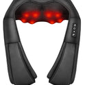Neck Massager with Heat, Shiatsu Back Neck and Shoulder Massager, Electric Deep Tissue 4D Kneading Massage, Use at Home, Office, Car- Best Gifts for Women Men