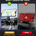 Miracase for MagSafe Car Mount【Won’t Block Vent &20 Strongest Magnets】 Magnetic Phone Holder for Car Phone Holder Mount Dash for Car Accessories for Women Men for iPhone 17 Pro Max Air 16 15 14 13 12