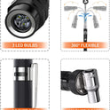 VEITORLD Gifts for Men Dad from Daughter Son Wife, Fathers Day, Extendable Magnetic Flashlight, Telescoping Magnet Pickup Tool, Cool Birthday Gifts for Father Grandpa Husband Boyfriend Women