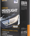 CERAKOTE® Ceramic Headlight Restoration Kit – Guaranteed To Last As Long As You Own Your Vehicle – Brings Headlights back to Like New Condition - 3 Easy Steps - No Power Tools Required