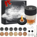 Electric Cocktail Smoker Kit for Bourbon Whiskey, Smoking Smoked Fashion Top Whiskey Making Accessories Infuse Cocktail Wine for Old Fashioned Smoker Kit