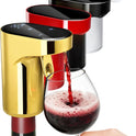 Fathers Day Gift|World Cup Viewing Party Supplies,5-in-1 Electric Wine Decanter & Smart Liquor Dispenser,Automatic Aerator&Pourer with 1-999ml Precision Dosing|Gift for Men,Dad,Whiskey Lovers(Gold)