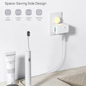 TROND 360° Rotating Multi Plug Outlet Extender, 2 PD 20W USB C Fast Charging Station, Small Power Splitter with 3 Way Sided Wall Socket Adapter for Home Office Dorm Room Cruise Travel Essentials