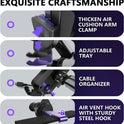 Mosurr Phone Holder Car Mount: Dual Installation (Suction & Vent Clip), 360° Rotation & Telescopic Arm for Stable GPS Navigation, Hands-Free Calls, Driving Safety, Gifts fits for All Phones 4.7-7 Inch