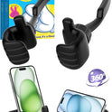 Easter Gifts for Kids Teens Girls Boys Him Men Ideas: Thumbs Up Lazy Phone Stand Cell Phone Holder Gifts for Boys Teenage Daughter Women Wife Adults Funny Easter Basket Stuffers-1 Pack Black