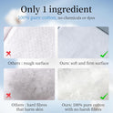 SHINO Premium Natural Square Cotton Pads,300 Ps XL Biodegradable Pads, Makeup Remover Pads for Sensitive Skin - Beauty, Personal Care, Baby Care & Daily Cosmetics (Pack of 3）