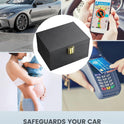 Samfolk Faraday Box with 2 Faraday Bags, Faraday Box for Car Keys, RFID Key Fob Protector Anti-Theft Key Fob Box, Anti-Theft Cages for Car Keys, Phone and Credit Card