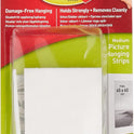 Command Medium Picture Hanging Strips, Damage Free Hanging Picture Hangers, No Tools Wall Adhesives for Wall Decor, 12 White Adhesive Pairs (24 Command Strips)
