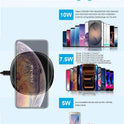 Fast Wireless Charger, NANAMI 15W Max Charging Pad for iPhone 17/16/15 Pro Max/14/13/12 Mini/11/XR/XS/X/8, Fast Charge for Samsung Galaxy S26/S25/S24/S23/S22 Ultra/S21/S20,Pixel 9 8 7 6,AirPods Pro/3