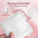 Large Cotton Pads for Face(150 count), Soft & Lint-Free Cotton Squares with Pressed Seam Design, Durable Cotton Rounds for Facial Cleansing and Makeup Removal, Gentle on Sensitive Skin & Eyes