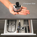 SHARPAL 191H Knife & Scissors Sharpener, Kitchen Chef Sharpening Tool for Straight and Serrated Knives – Repairs, Restores, and Sharpens Blades Fathers Day Gift