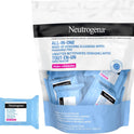 Neutrogena All-in-One Makeup Removing Cleansing Wipes, Waterproof Mascara Removal, Fragrance Free, Travel Pack, 20 Count