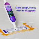 Swiffer PowerMop Floor Cleaning Solution with Unstopables Fresh Scent, 1.5 L Total (2 Count of 750 mL Each)