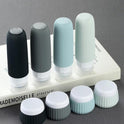 Mrsdry Travel Bottles for Toiletries 8 Pack, Tsa Approved Travel Size Toiletries Containers with Clear Bag, Leak Proof Silicone Squeezable Traveler Essentials Creams Jars