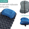 TREKOLOGY Pillow ALUFT 2.0, Camping Pillow for Sleeping, Inflatable Pillow, Inflatable Travel Pillow Camp Pillow, Oreiller de Voyage Backpacking Pillow Comfy Air Pillow