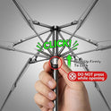 Compact Travel Umbrella with Case Sun&Rain Lightweight Small and Compact Suit for Pocket