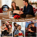 Electric Whiskey Smoker Kit with Unique Charred Wooden Glasses, Cocktail Bourbon Smoker with 6 Flavors Wood Chips, Instant Smoke Output – Ideal Gift for Cocktail & Whiskey Lovers