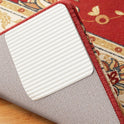 Home Techpro Rug Pad Gripper for Hardwood Floors No Damage, “Vacuum TECH” - New Materials to Non Slip Rug Pads, Under Rug Carpet Tape : Keep Your Rug in Place & Make Corner Flat
