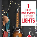 Command Clear Mini Light Clips 45 Clips, 54 Strips (CL806-45NA) - Easy to Open Packaging | 54 Strips